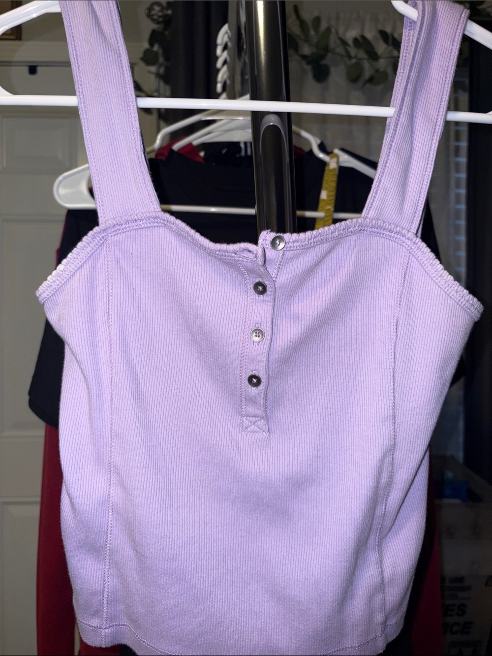 Abercrombie & Fitch ribbed crop top. XS